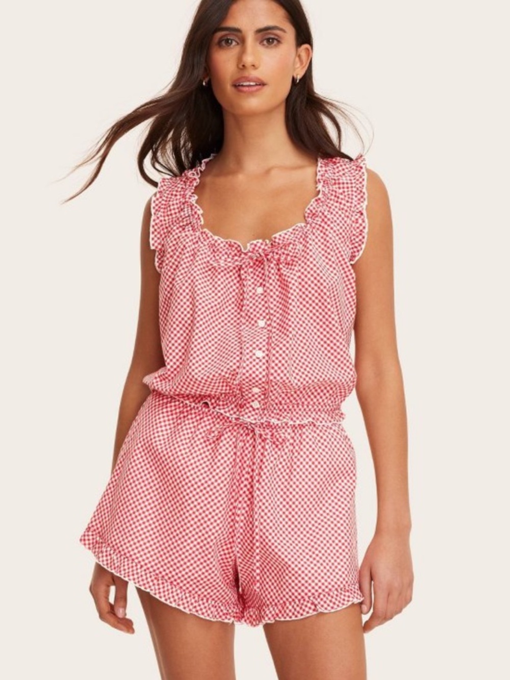 PARKE TARGET NWT Red Gingham Shorts